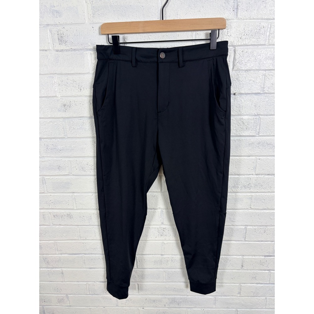 JWM UPF 50+ Jogger Pants Mens S Black Stretch Travel Performance Outdoor
